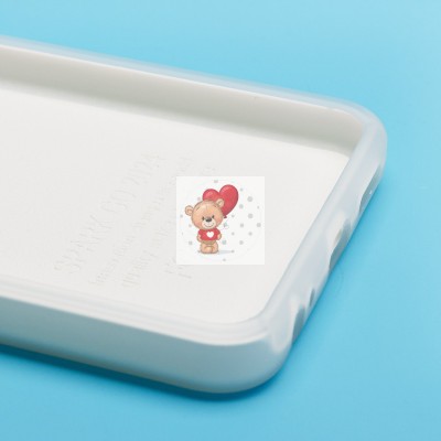 Чехол-накладка для Tecno Spark Go 2024 (белый) - SC346