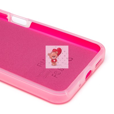 Чехол-накладка для Xiaomi Redmi 12 4G (розовый) - SC346