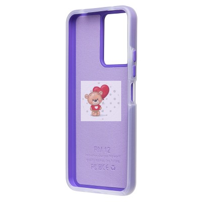 Чехол-накладка для Xiaomi Redmi 12 4G (фиолетовый) - SC346