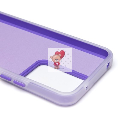 Чехол-накладка для Xiaomi Redmi 12 4G (фиолетовый) - SC346