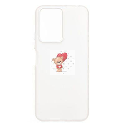 Чехол-накладка для Xiaomi Redmi 12 4G (белый) - SC346 Чехол-накладка для Xiaomi Redmi 12 4G (белый) - SC346