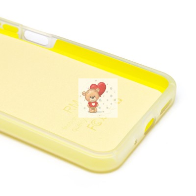 Чехол-накладка для Xiaomi Redmi 12 4G (желтый) - SC346