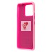 Чехол-накладка для Xiaomi Redmi 12C (розовый) - SC346