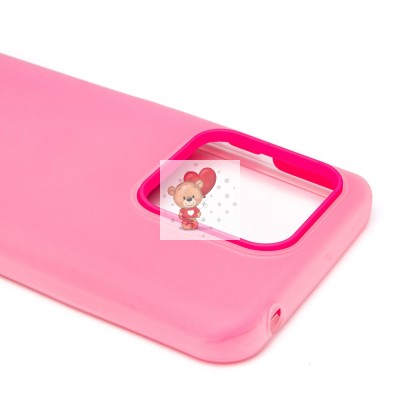 Чехол-накладка для Xiaomi Redmi 12C (розовый) - SC346