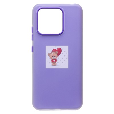 Чехол-накладка для Xiaomi Redmi 12C (фиолетовый) - SC346 Чехол-накладка для Xiaomi Redmi 12C (фиолетовый) - SC346