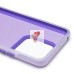 Чехол-накладка для Xiaomi Redmi 12C (фиолетовый) - SC346
