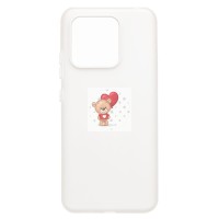 Чехол-накладка для Xiaomi Redmi 12C (белый) - SC346