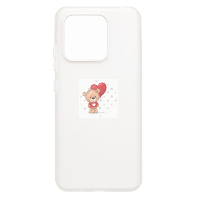 Чехол-накладка для Xiaomi Redmi 12C (белый) - SC346 Чехол-накладка для Xiaomi Redmi 12C (белый) - SC346