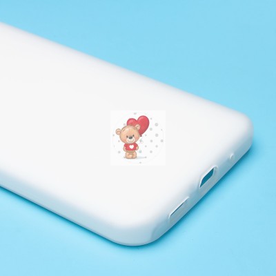 Чехол-накладка для Xiaomi Redmi 12C (белый) - SC346