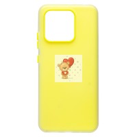 Чехол-накладка для Xiaomi Redmi 12C (желтый) - SC346