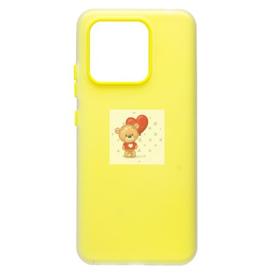 Чехол-накладка для Xiaomi Redmi 12C (желтый) - SC346