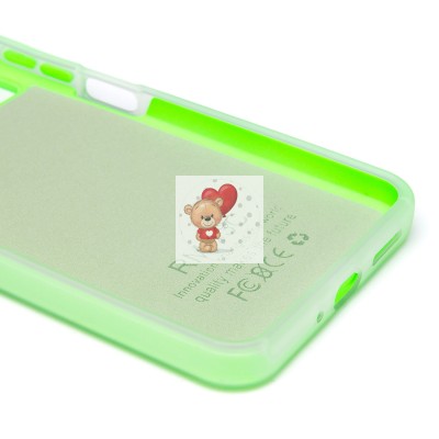 Чехол-накладка для Xiaomi Poco C65 (зеленый) - SC346 Чехол-накладка для Xiaomi Poco C65 (зеленый) - SC346