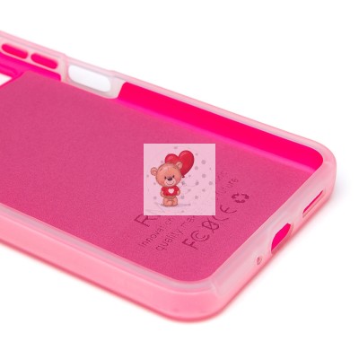 Чехол-накладка для Xiaomi Redmi 13C 4G (розовый) - SC346