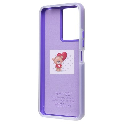 Чехол-накладка для Xiaomi Poco C65 (фиолетовый) - SC346 Чехол-накладка для Xiaomi Poco C65 (фиолетовый) - SC346