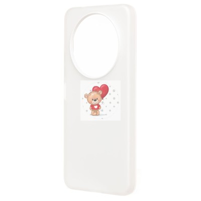 Чехол-накладка для Xiaomi Redmi A3 (белый) - SC346 Чехол-накладка для Xiaomi Redmi A3 (белый) - SC346