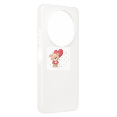 Чехол-накладка для Xiaomi Redmi A3 (белый) - SC346 Чехол-накладка для Xiaomi Redmi A3 (белый) - SC346