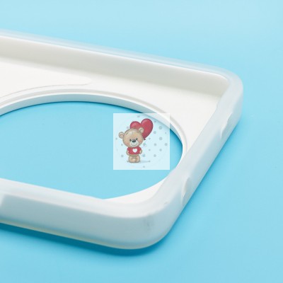 Чехол-накладка для Xiaomi Redmi A3 (белый) - SC346 Чехол-накладка для Xiaomi Redmi A3 (белый) - SC346