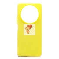 Чехол-накладка для Xiaomi Redmi A3 (желтый) - SC346