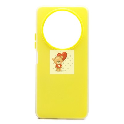 Чехол-накладка для Xiaomi Redmi A3 (желтый) - SC346 Чехол-накладка для Xiaomi Redmi A3 (желтый) - SC346