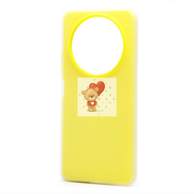 Чехол-накладка для Xiaomi Redmi A3 (желтый) - SC346