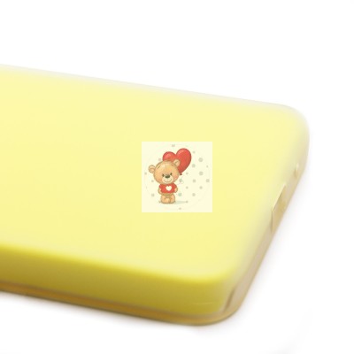 Чехол-накладка для Xiaomi Redmi A3 (желтый) - SC346