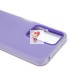 Чехол-накладка для Xiaomi Redmi Note 12 4G (фиолетовый) - SC346