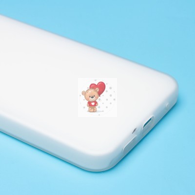 Чехол-накладка для Xiaomi Redmi Note 12 4G (белый) - SC346