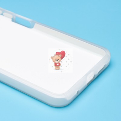 Чехол-накладка для Xiaomi Redmi Note 12 4G (белый) - SC346