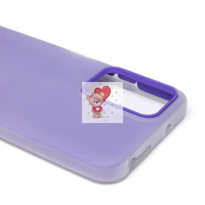 Чехол-накладка для Xiaomi Redmi Note 12s (фиолетовый) - SC346