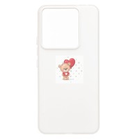 Чехол-накладка для Xiaomi Redmi Note 13 Pro 5G (белый) - SC346