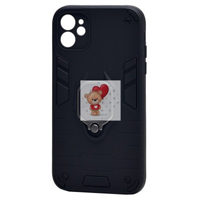 Чехол-накладка для Apple iPhone 11 (черный) - SGP001 противоударный