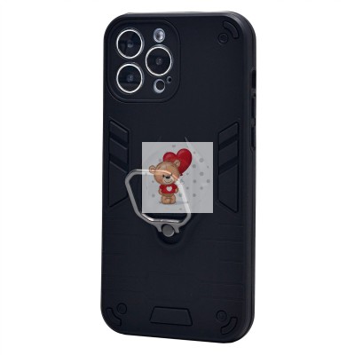 Чехол-накладка для Apple iPhone 13 Pro Max (черный) - SGP001 противоударный