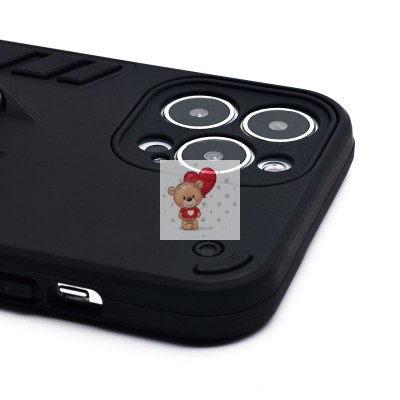 Чехол-накладка для Apple iPhone 13 Pro Max (черный) - SGP001 противоударный