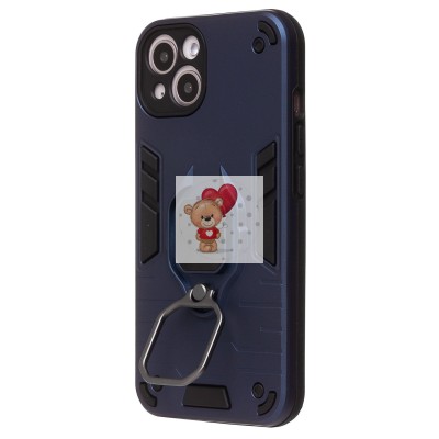 Чехол-накладка для Apple iPhone 13 (синий) - SGP001 противоударный