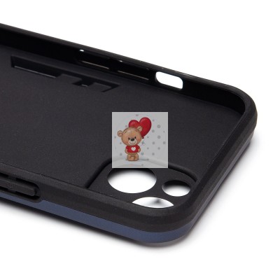 Чехол-накладка для Apple iPhone 13 (синий) - SGP001 противоударный