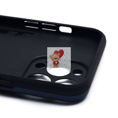 Чехол-накладка для Apple iPhone 14 Pro Max (синий) - SGP001 противоударный