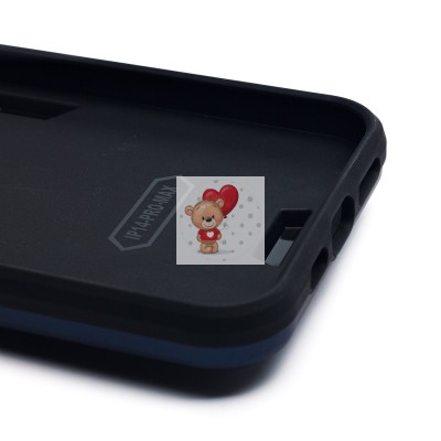 Чехол-накладка для Apple iPhone 14 Pro Max (синий) - SGP001 противоударный