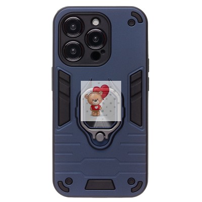 Чехол-накладка для Apple iPhone 14 Pro (синий) - SGP001 противоударный