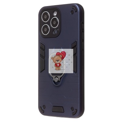 Чехол-накладка для Apple iPhone 15 Pro Max (синий) - SGP001 противоударный