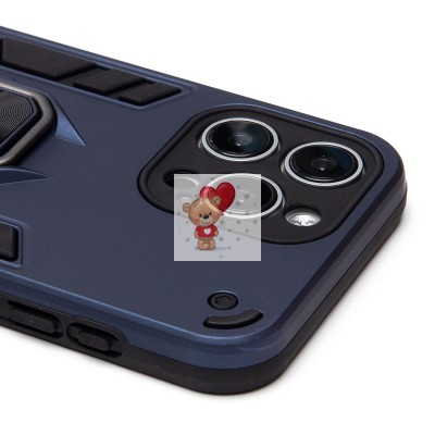 Чехол-накладка для Apple iPhone 15 Pro Max (синий) - SGP001 противоударный