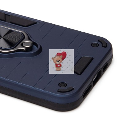 Чехол-накладка для Apple iPhone 15 Pro Max (синий) - SGP001 противоударный