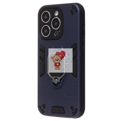 Чехол-накладка для Apple iPhone 15 Pro (синий) - SGP001 противоударный Чехол-накладка для Apple iPhone 15 Pro (синий) - SGP001 противоударный