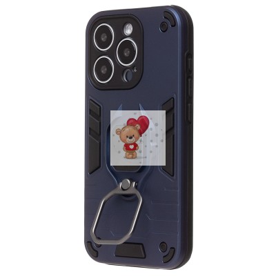 Чехол-накладка для Apple iPhone 15 Pro (синий) - SGP001 противоударный Чехол-накладка для Apple iPhone 15 Pro (синий) - SGP001 противоударный