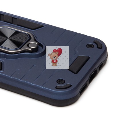 Чехол-накладка для Apple iPhone 15 (синий) - SGP001 противоударный