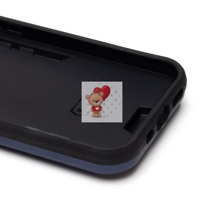 Чехол-накладка для Apple iPhone 15 (синий) - SGP001 противоударный