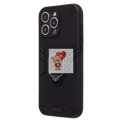 Чехол-накладка для Apple iPhone 16 Pro Max (черный) - SGP001 противоударный