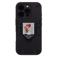 Чехол-накладка для Apple iPhone 16 Pro (черный) - SGP001 противоударный