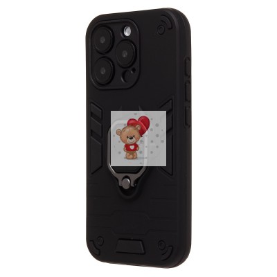 Чехол-накладка для Apple iPhone 16 Pro (черный) - SGP001 противоударный