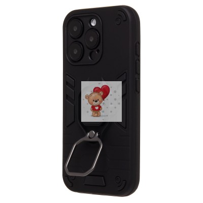 Чехол-накладка для Apple iPhone 16 Pro (черный) - SGP001 противоударный