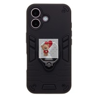 Чехол-накладка для Apple iPhone 16 (черный) - SGP001 противоударный